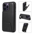 Leather Stand Wallet Case for iPhone 12-15