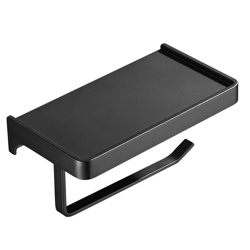 Toilet Mobile Phone Paper Towel Box Bathroom Storage Rack Toilet Paper Drawer Paper Roll Holder Non Perforated Wall Mounted Toilet Paper Hanger