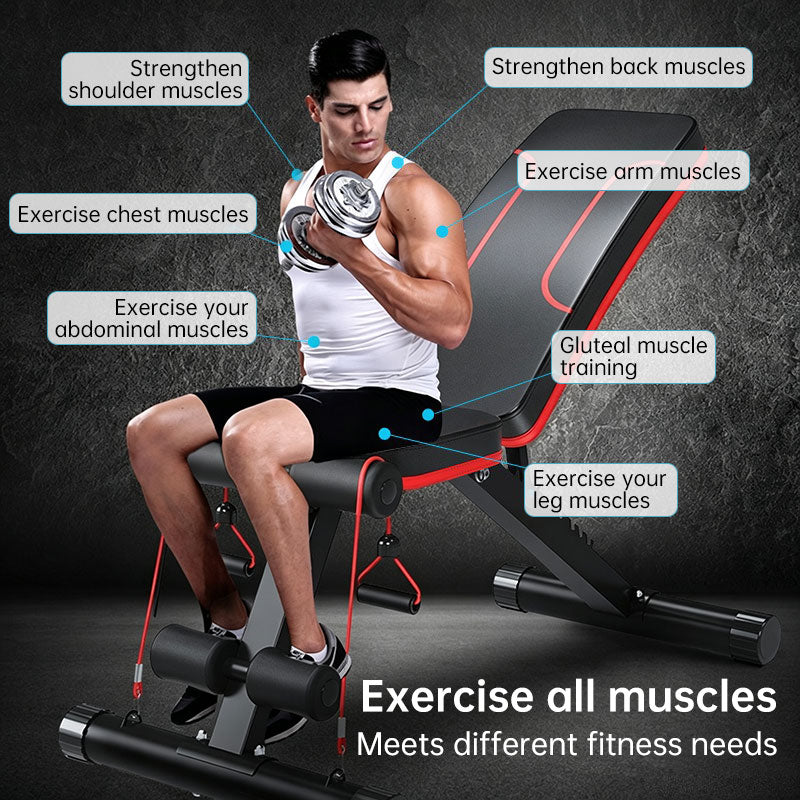 Adjustable Foldable Weight Bench
