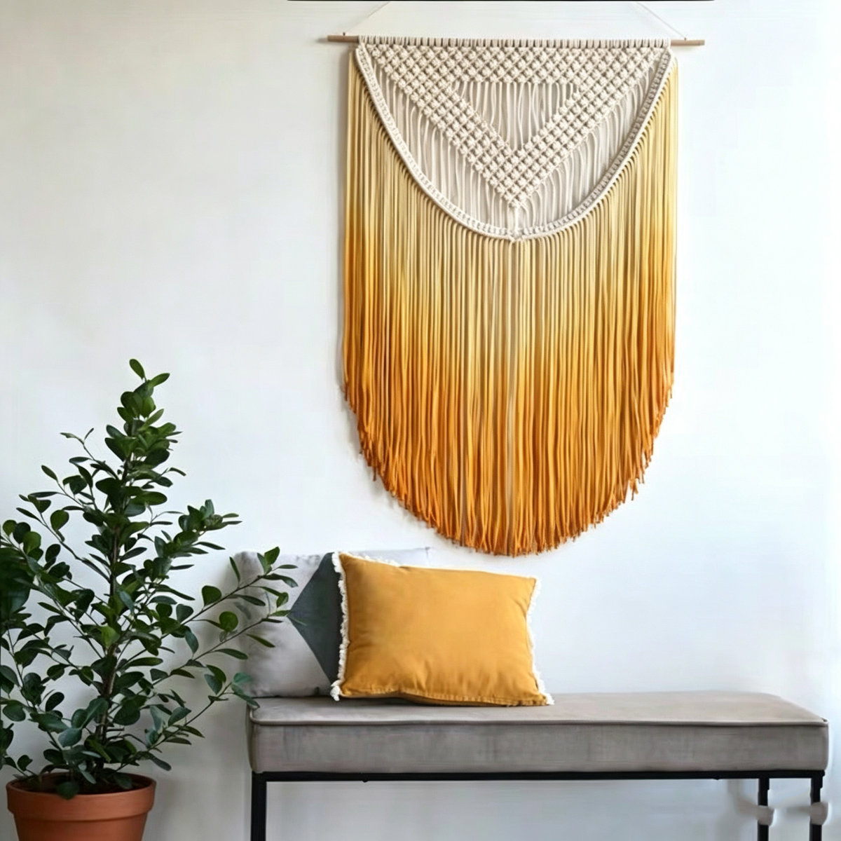 Handmade Tassel Tapestry Wall Decor