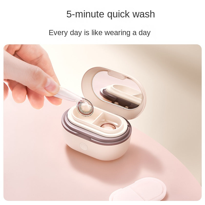 Ultrasonic Contact Lens Cleaner