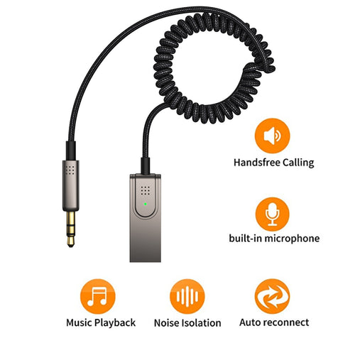 AUX Bluetooth Car Audio Cable