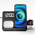 Wireless Charging Thermometer Clock with Night Light