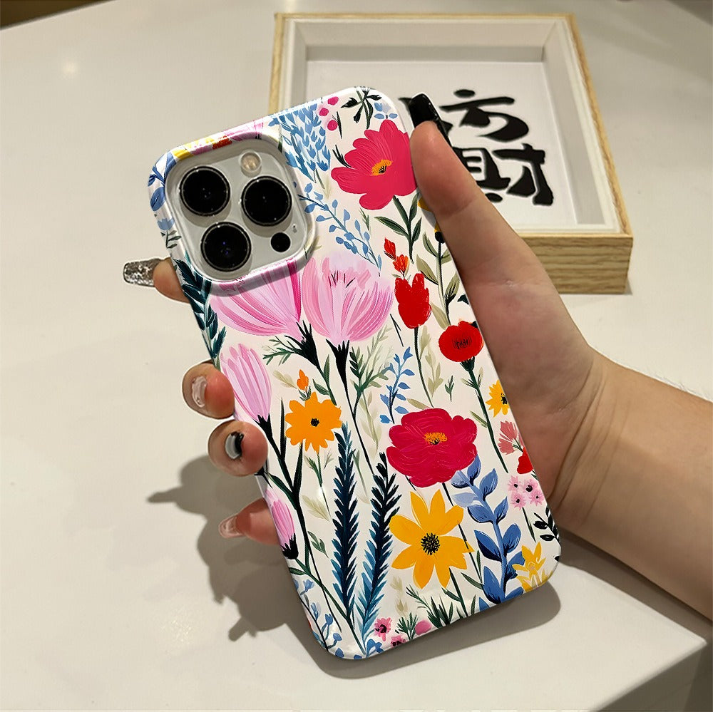 Flower Phone Case for iPhone 13-16