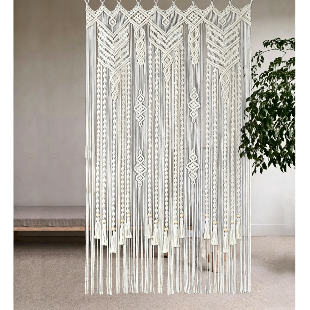 Woven Tapestry Door Curtain