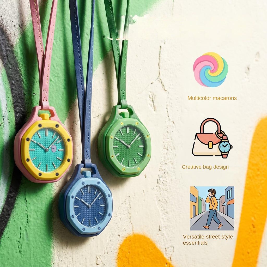 Octagonal Pendant Pocket Watch