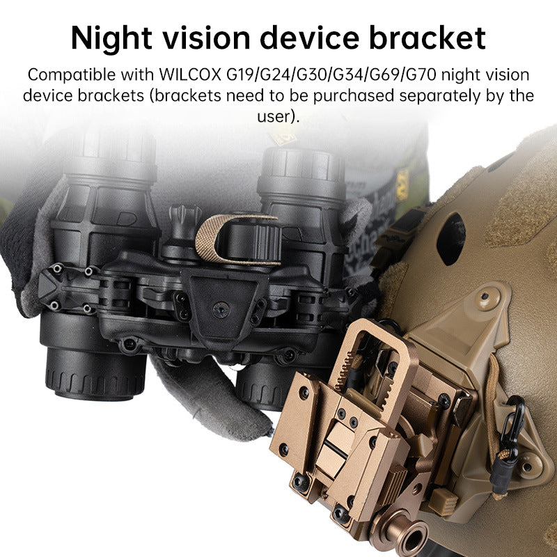 Dummy NVG Goggles DTNVS Model – Tactical Helmet Accessory for Airsoft, Paintball & Cosplay