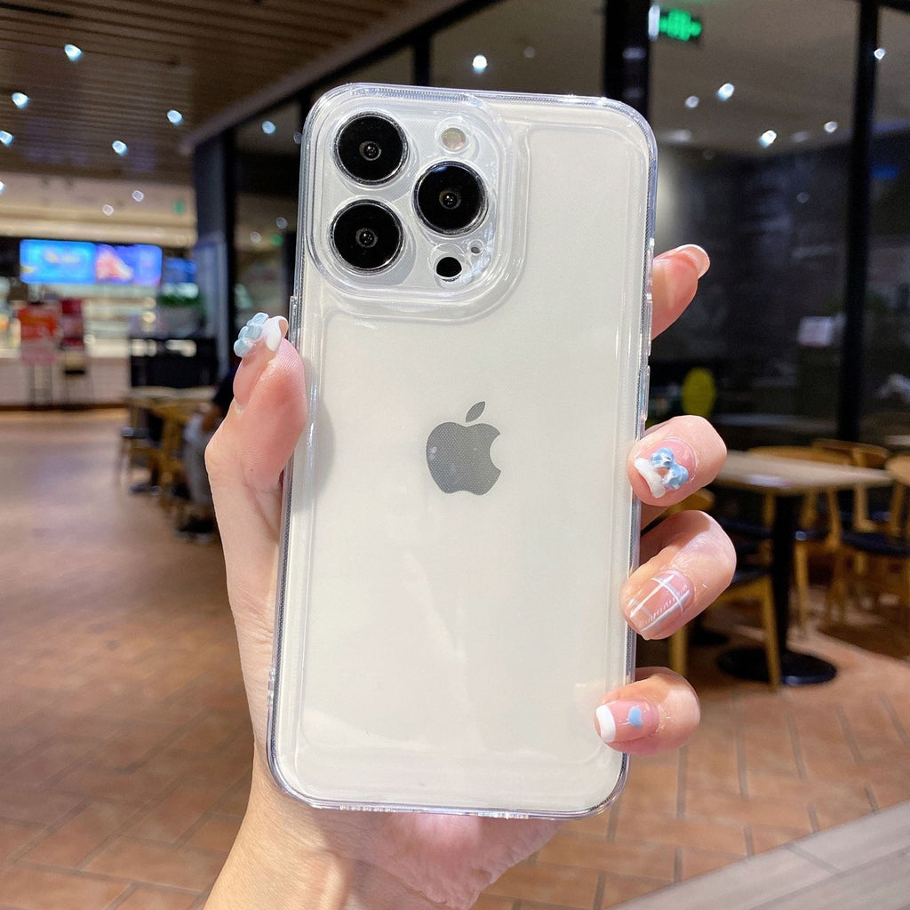 Space Transparent Phone Case for iPhone 13-16