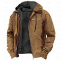 Men's Fleece-Lined Hooded Jacket