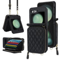 Folding Leather Case for Samsung Z Flip 4-6