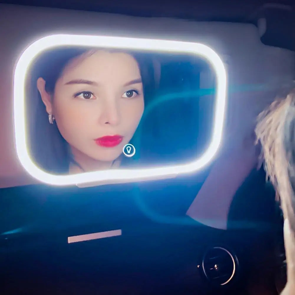 LED Car Visor Vanity Mirror