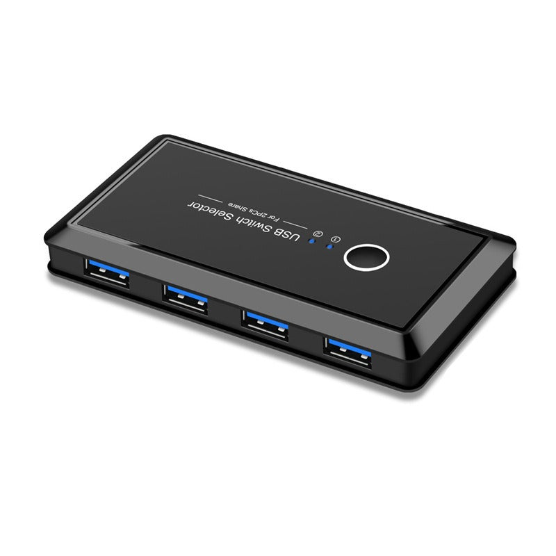USB 3.0 4-Port Printer Sharer Switch (T06)