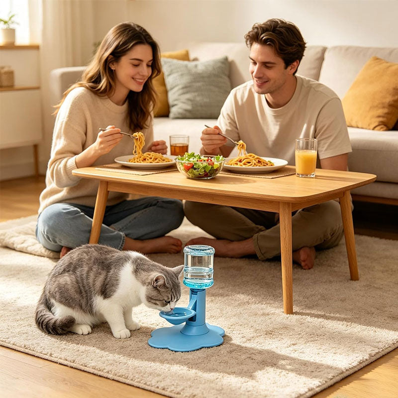 Gravity-Fed Pet Water Dispenser