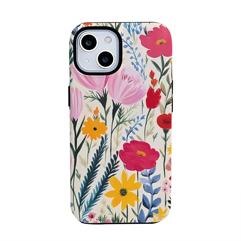 Flower Phone Case for iPhone 13-16
