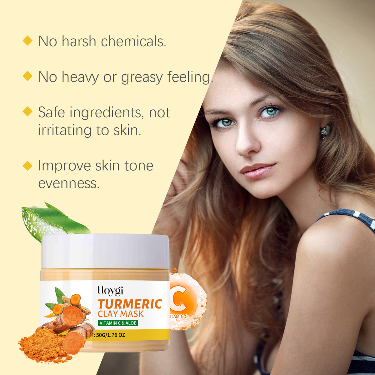 Turmeric Clay Face Mask