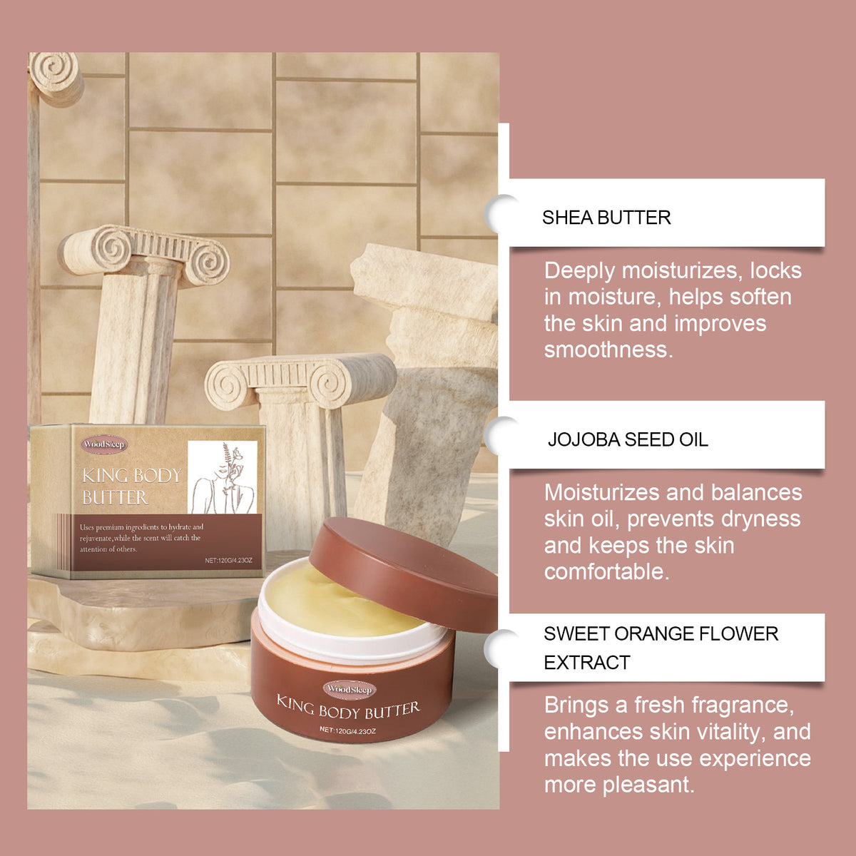 Cologne-Scented Body Moisturizing Cream