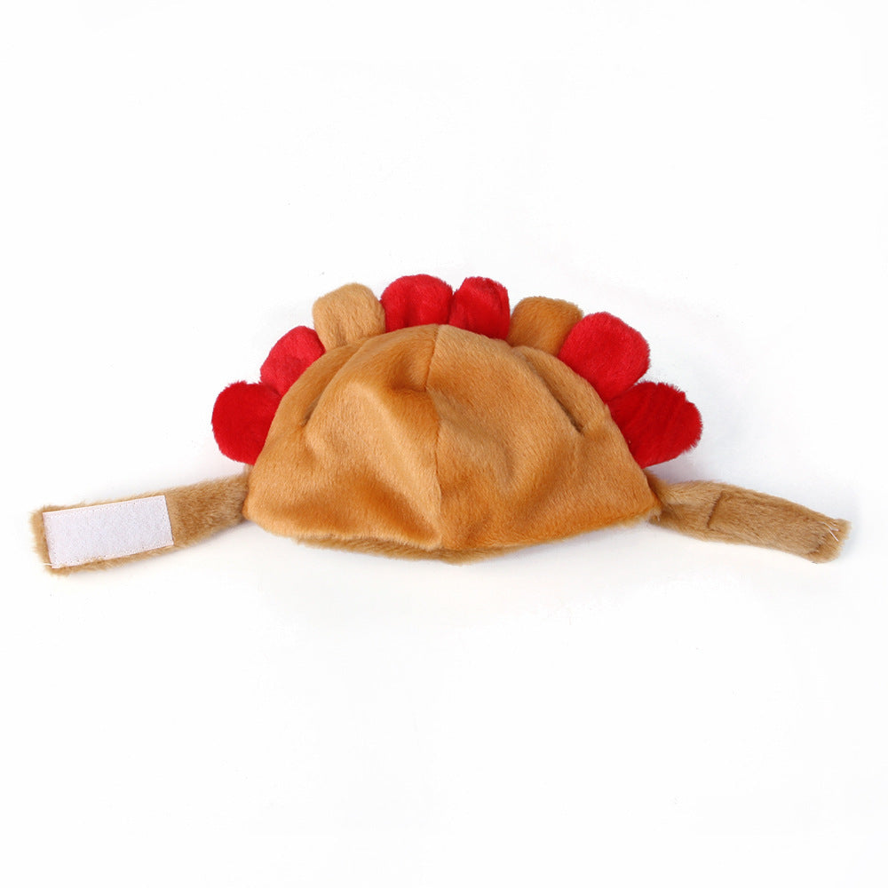 Hedgehog Pattern Pet Windproof Hood