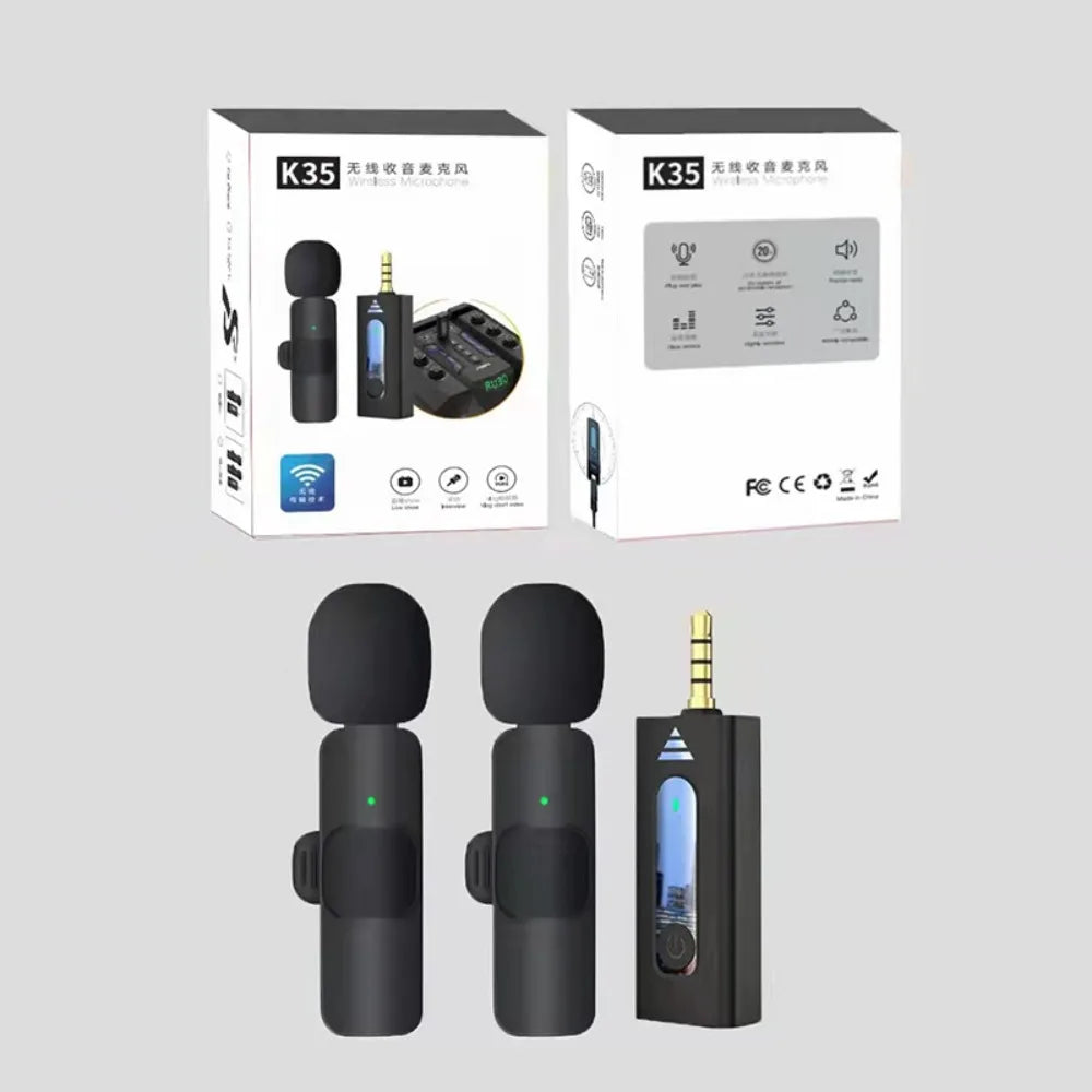 K35 Wireless Lavalier Microphone
