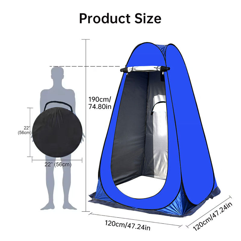 Portable Single-Person Camping Tent (Changing/Shower)