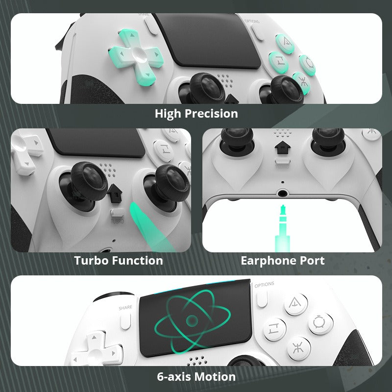 Wireless Motion-Sensing Controller for PS4/Slim/Pro