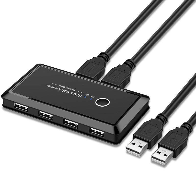 USB 4-Port Printer Sharer Auto Switch