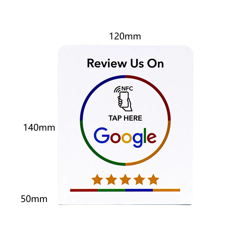 NFC Google Review Tap Card