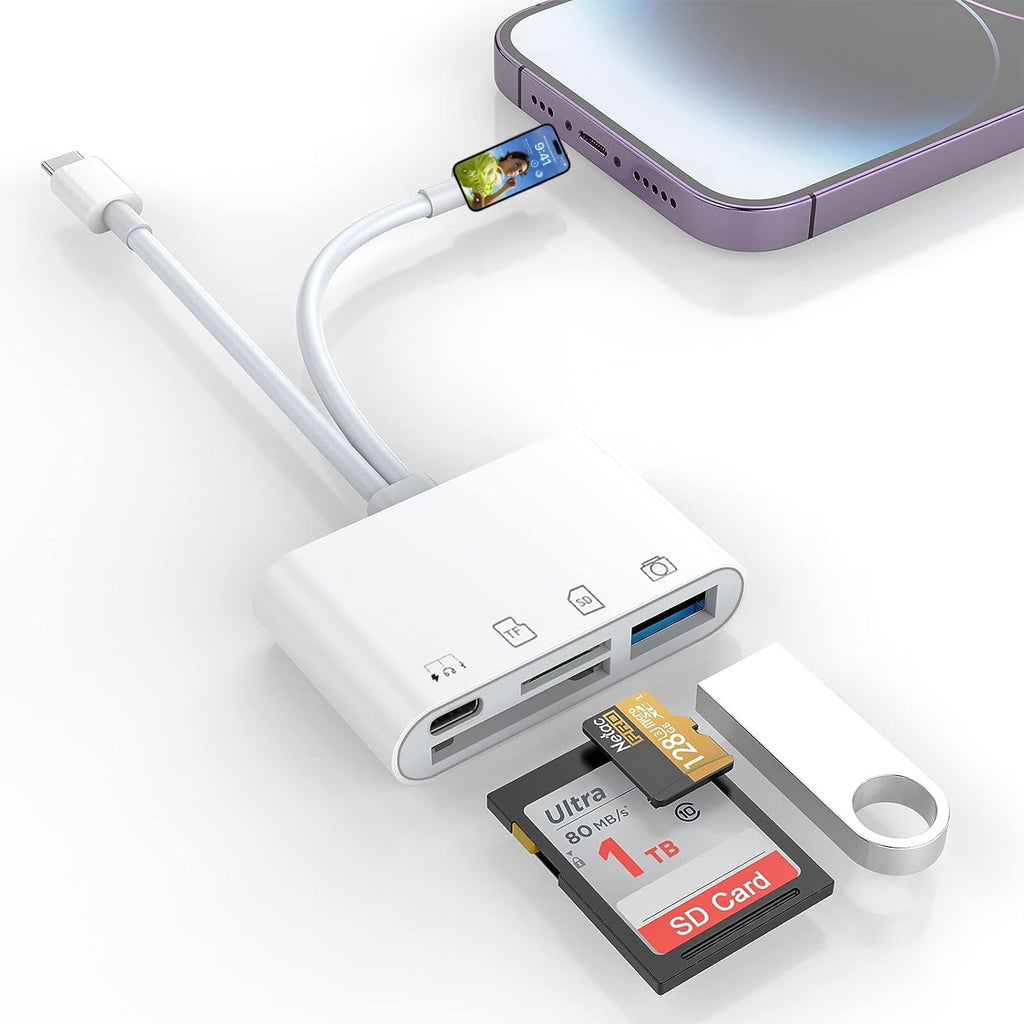4-in-1 USB-C Card Reader