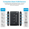 USB 3.0 4-Port Printer Sharer Hub