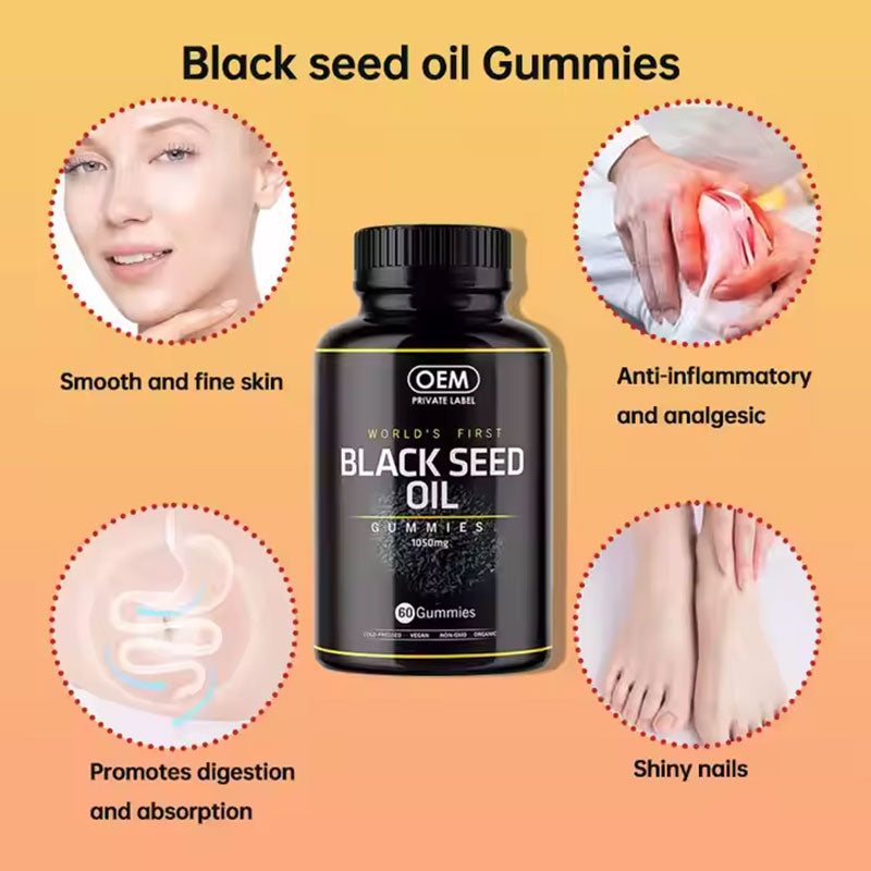 Black Seed Oil Hair Gummies