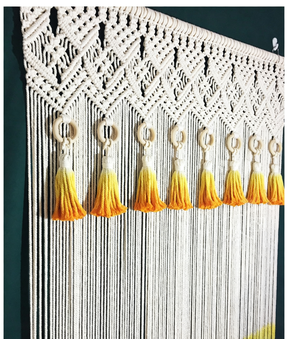 Tassel Tapestry Door Curtain