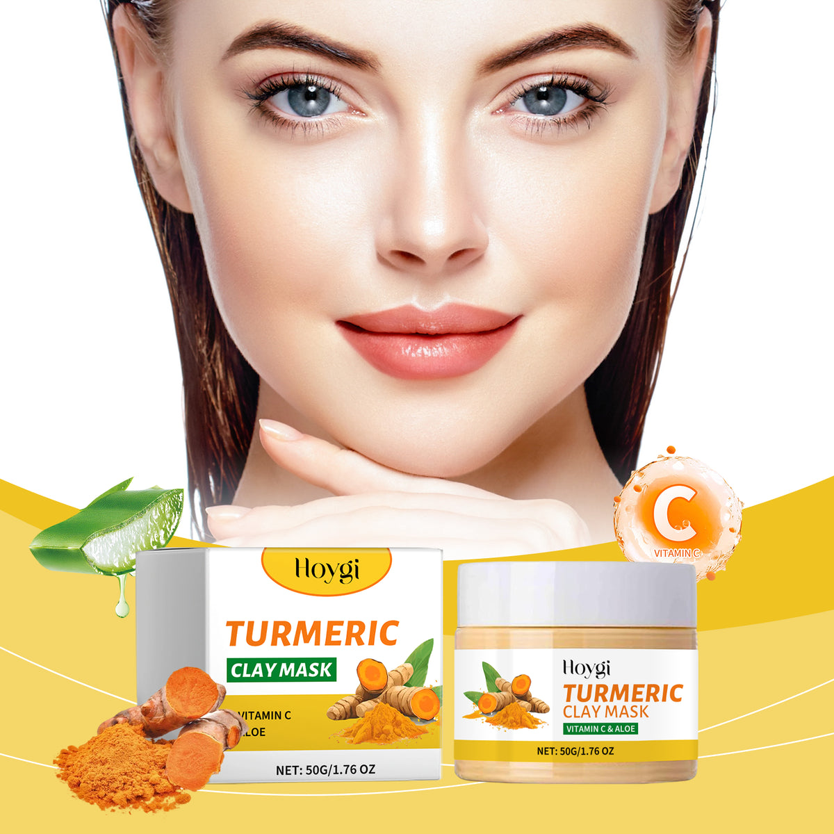 Turmeric Clay Face Mask