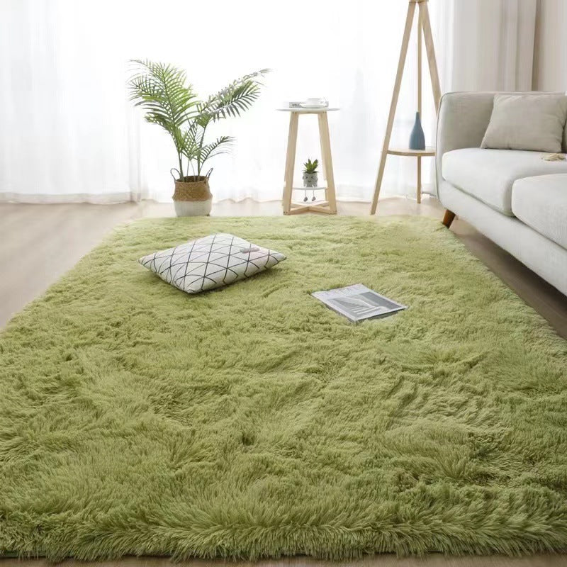 Tie-Dye Velvet Area Rug