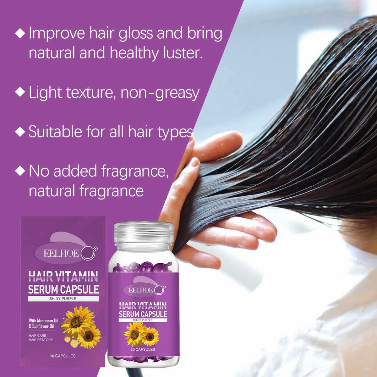 Hair Repair Essential Oil Capsules