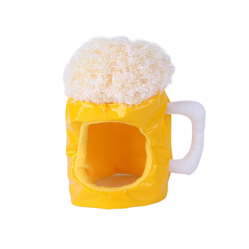 Beer Mug Shaped Pet Hat