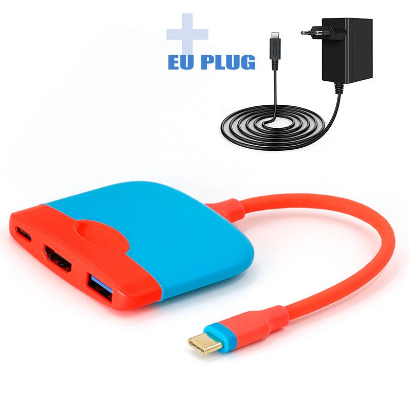 Type-C 3-in-1 Docking Station for Switch