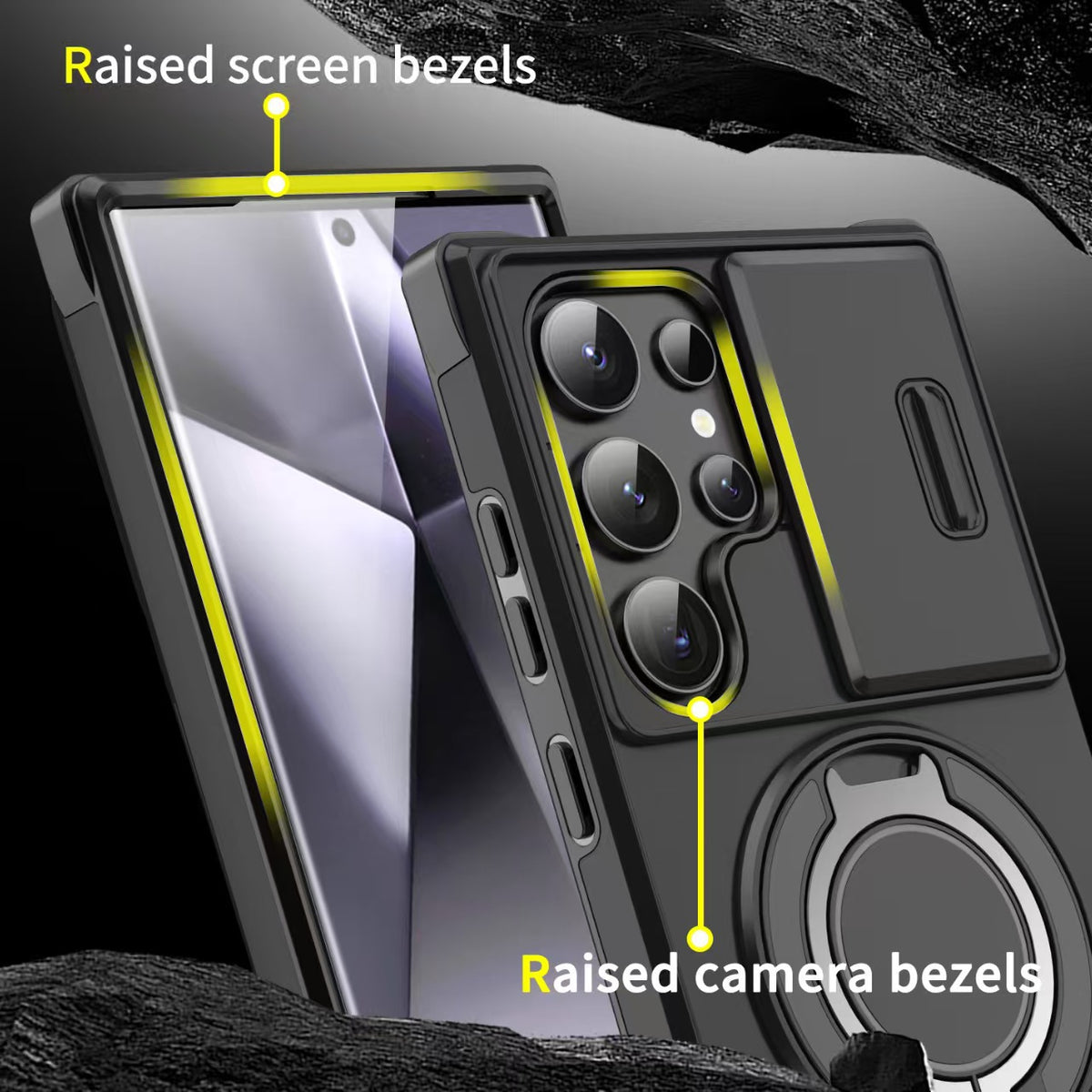 Magnetic Car Mount Case for Samsung S25/S26