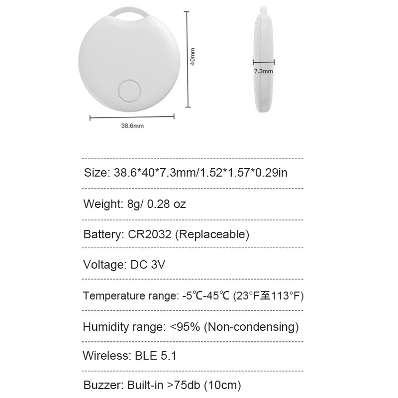 Mini GPS Tracker for Pets & Kids