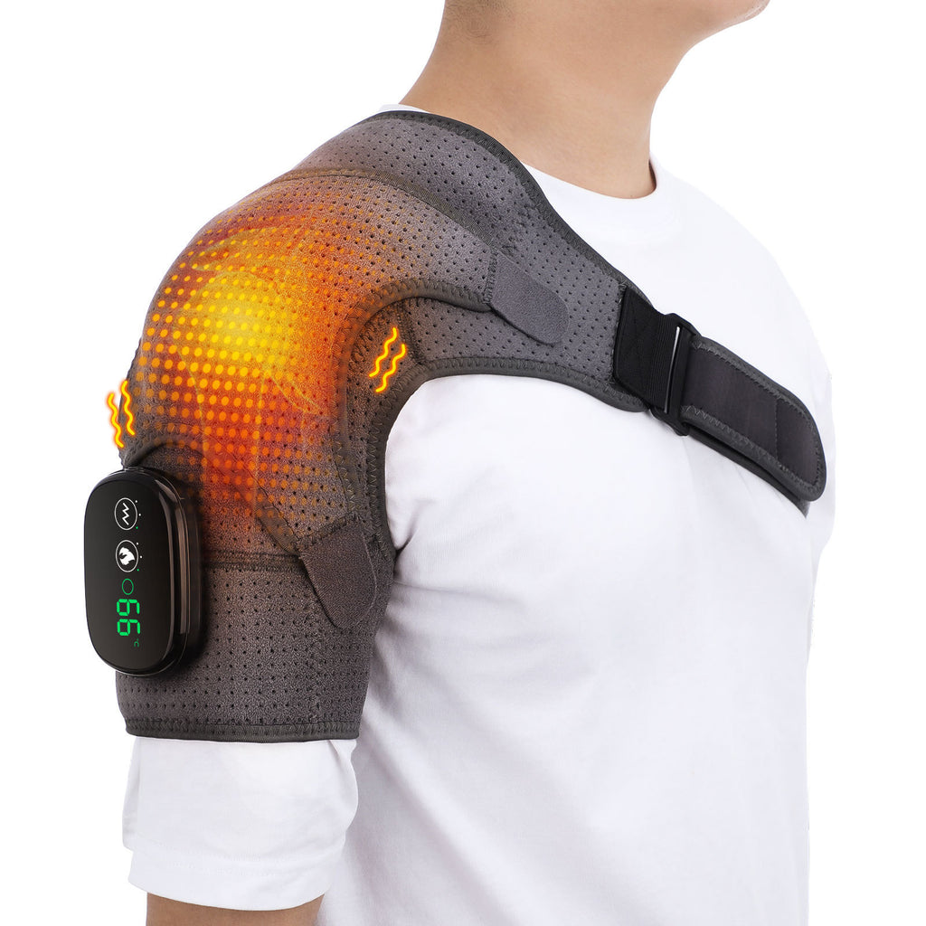 Vibrating Heat Therapy Shoulder Massager