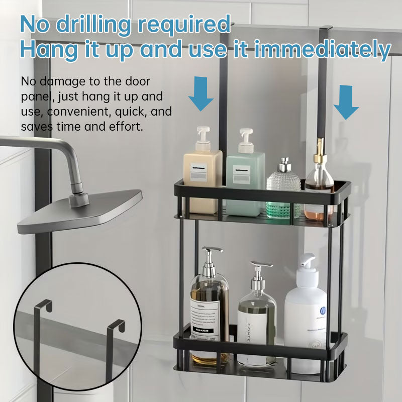 2-Tier Hanging Shower Caddy (No-Drill)