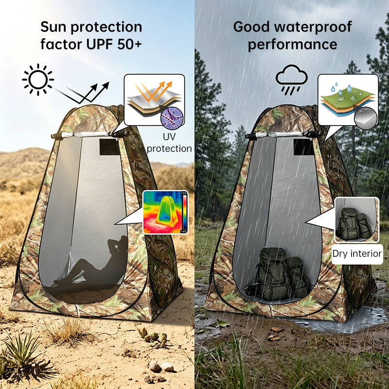 Portable Single-Person Camping Tent (Changing/Shower)
