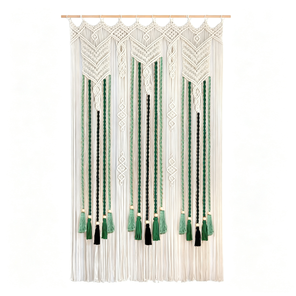 Woven Tapestry Door Curtain