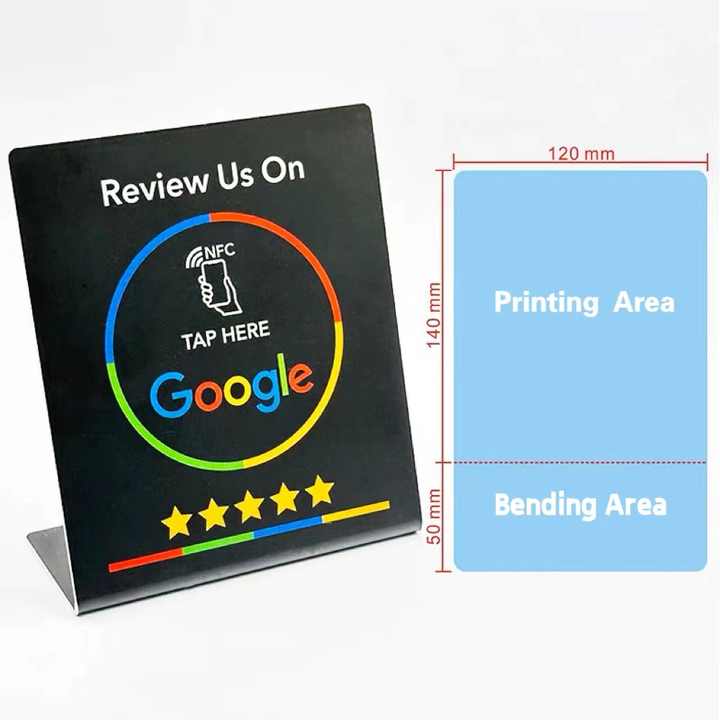 NFC Google Review Tap Card
