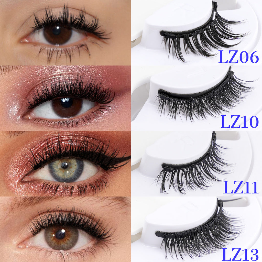 Reusable No-Glue Eyelashes