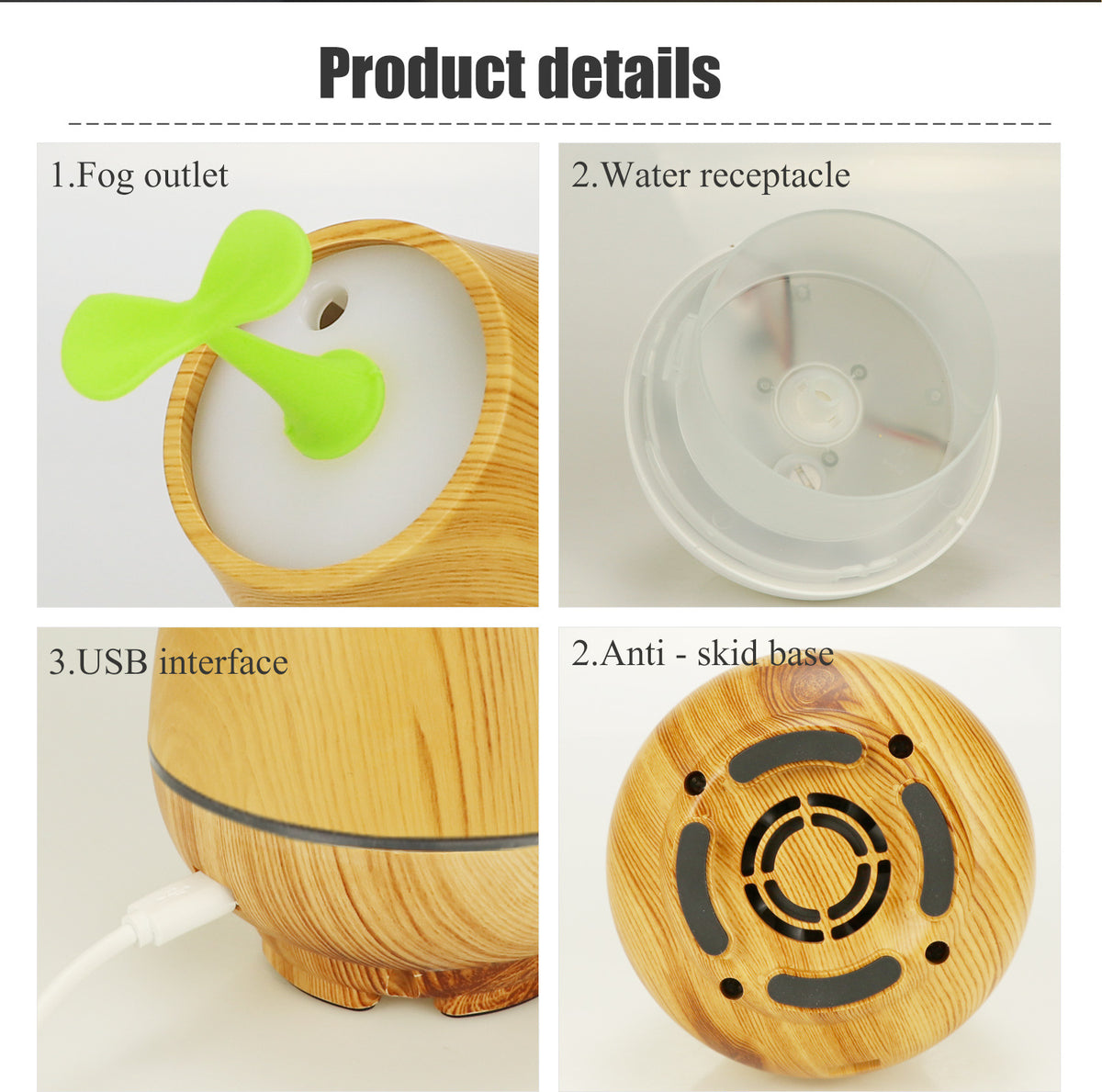 Mini USB Car Aroma Diffuser