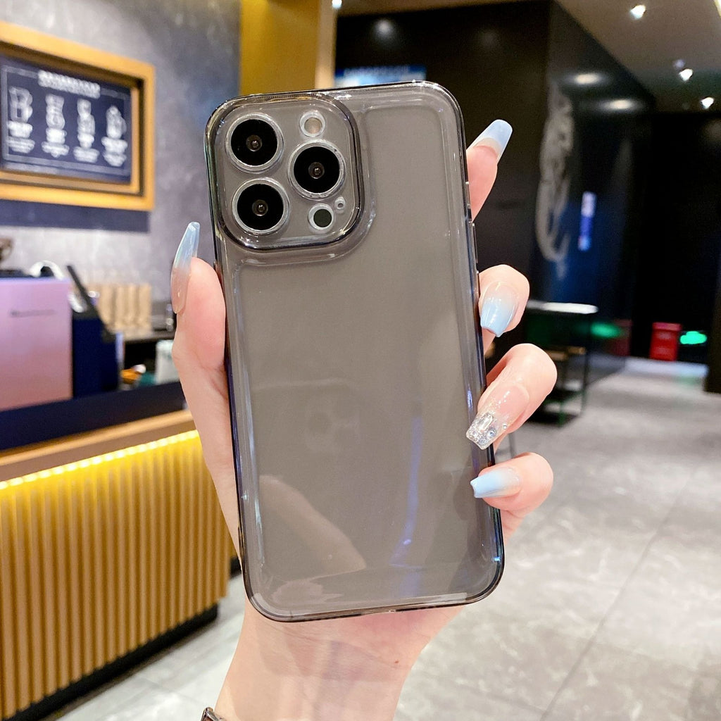 Space Transparent Phone Case for iPhone 13-16