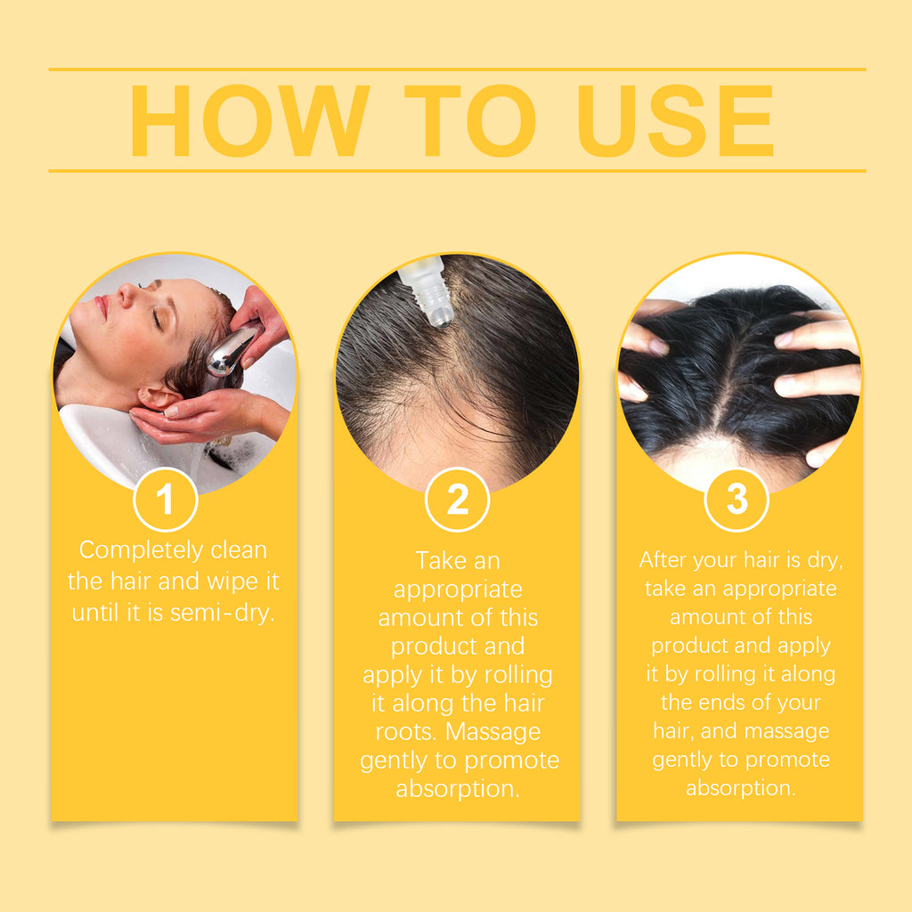 Hoegoa Honey Hair Care Essential Oil Honey Rosemary Scalp Repair Smooth And Moist Hair Care Essential Oil