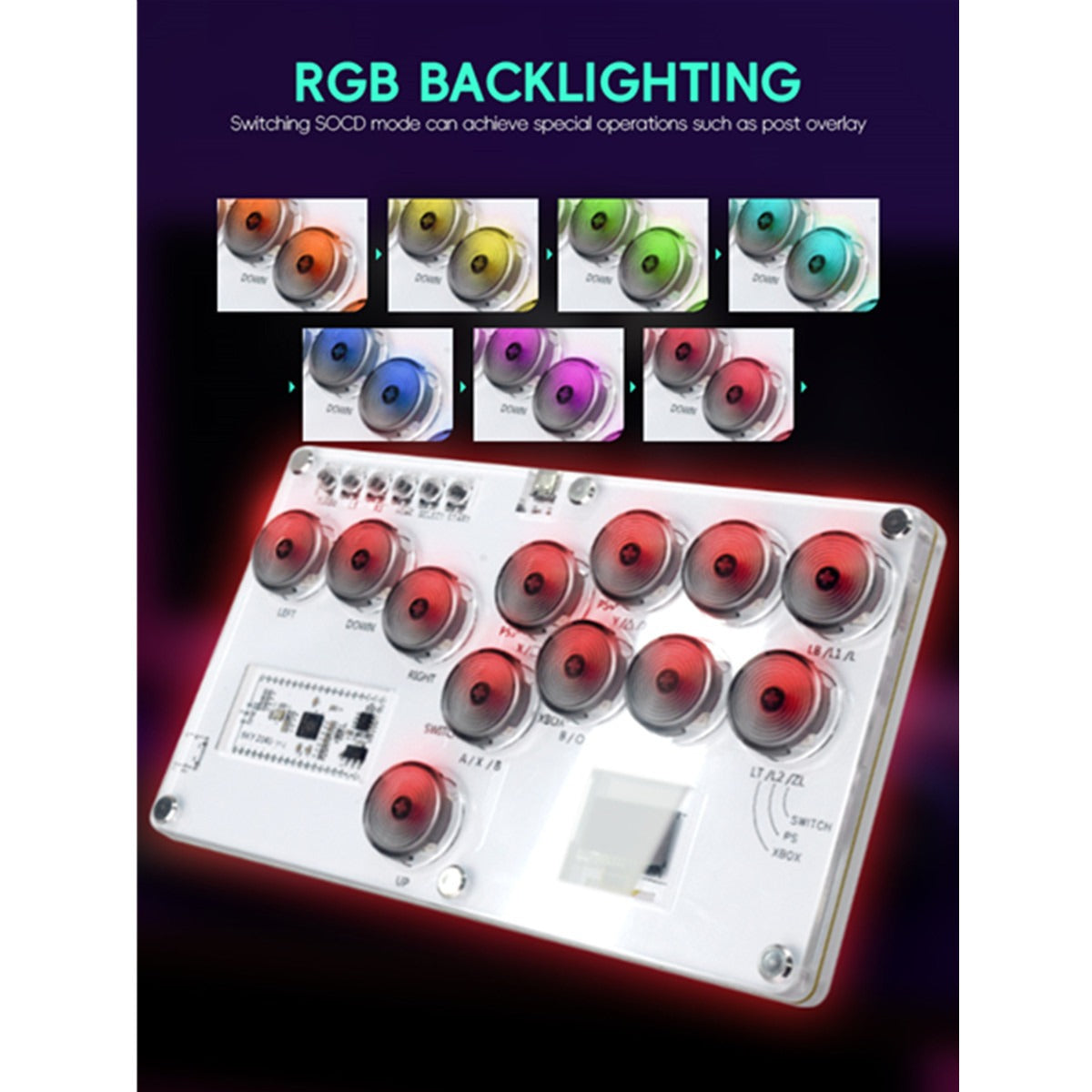 HITBOX Fighting Joystick for PS5/PS4/PS3/Switch