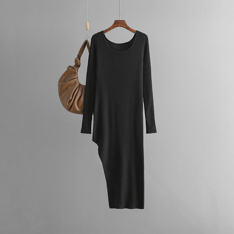 Slim Fit Slit Hip-Hugging Skirt