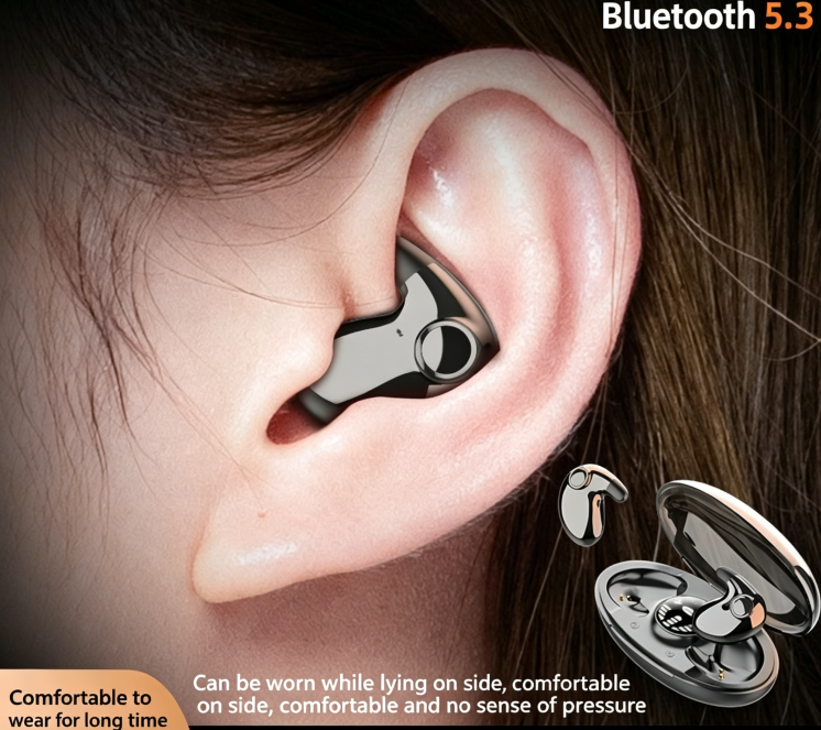 Noise-Cancelling Sleep Bluetooth Earbuds