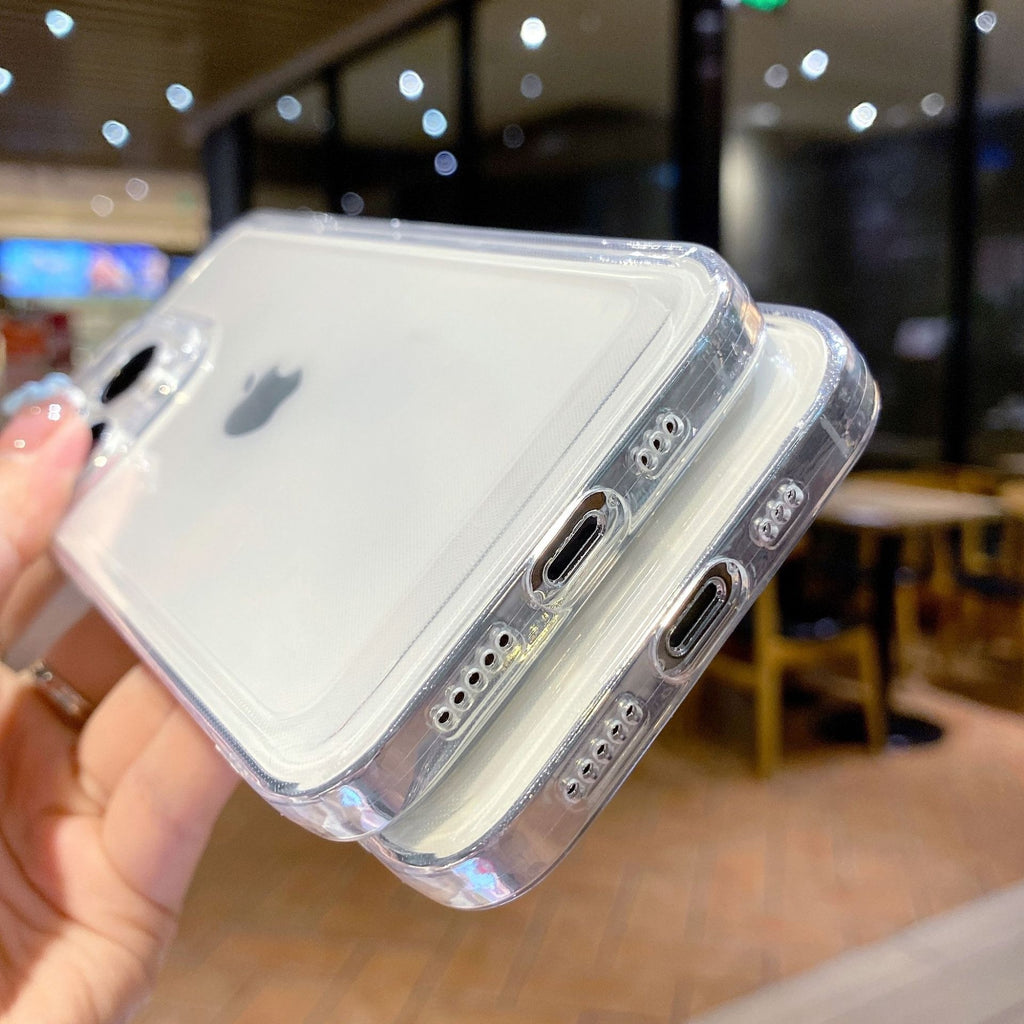 Space Transparent Phone Case for iPhone 13-16